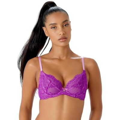 7725 Gossard Superboost Koronkowy nieusztywniany biustonosz plunge Orchid 32B, Orchidea, 70B 7725 Gossard Superboost Koronkowy nieusztywniany biustonosz plunge Orchid 32B, Orchidea, 70B
