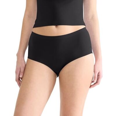 10224852 sloggi Women's GO Sense HighWaist majtki 2P, czarne, XXL (2 sztuki), czarny, XXL 10224852 sloggi Women's GO Sense HighWaist majtki 2P, czarne, XXL (2 sztuki), czarny, XXL