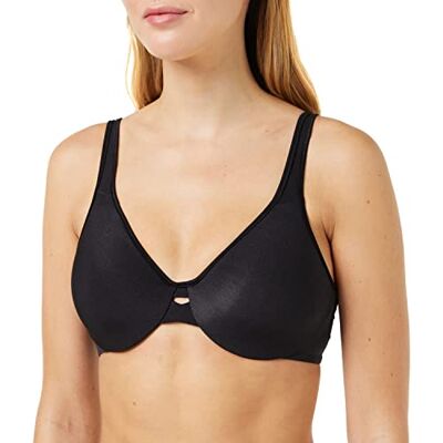904 Maidenform Damski minimizer biustonosz Plunge Into Comfort Keyhole Lilyette, szary (Onyx Onx), 90E 904 Maidenform Damski minimizer biustonosz Plunge Into Comfort Keyhole Lilyette, szary (Onyx Onx), 90E