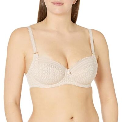 AA5641 Freya Niecodzienny biustonosz podtrzymujący boczny, Koronka Naturalny Beżowy, 65K AA5641 Freya Niecodzienny biustonosz podtrzymujący boczny, Koronka Naturalny Beżowy, 65K