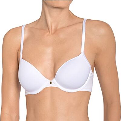1QA62-NZ Triumph Body Make-up Essentials WHP Damski Biustonosz Balkonowy z fiszbinami, biały, 80A 1QA62-NZ Triumph Body Make-up Essentials WHP Damski Biustonosz Balkonowy z fiszbinami, biały, 80A