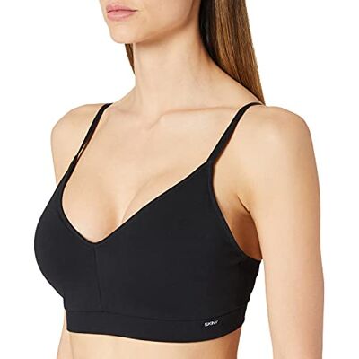 080478 Skiny Damen Bustier Herausnehmbare damskie podkładki pełne pokrycie biustonosz, Czarny, 40 PL 080478 Skiny Damen Bustier Herausnehmbare damskie podkładki pełne pokrycie biustonosz, Czarny, 40 PL