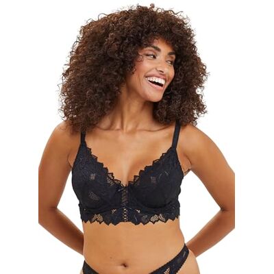 90A564 Sans Complexe Damski gorset Arum, (Czarny Or), 85C 90A564 Sans Complexe Damski gorset Arum, (Czarny Or), 85C
