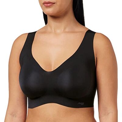 1QR56-04 Sloggi Women's sloggi ZERO Feel Bralette EX Bustier, BLACK, M 1QR56-04 Sloggi Women's sloggi ZERO Feel Bralette EX Bustier, BLACK, M