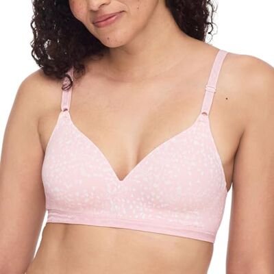 01269-680-36B Warner's Damski biustonosz Cloud 9 bez fiszbin, nadruk Blush Petals Print, 80B 01269-680-36B Warner's Damski biustonosz Cloud 9 bez fiszbin, nadruk Blush Petals Print, 80B