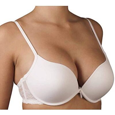Selene Damski biustonosz Judith Push-Up, biały (Blanco), 90B Selene Damski biustonosz Judith Push-Up, biały (Blanco), 90B