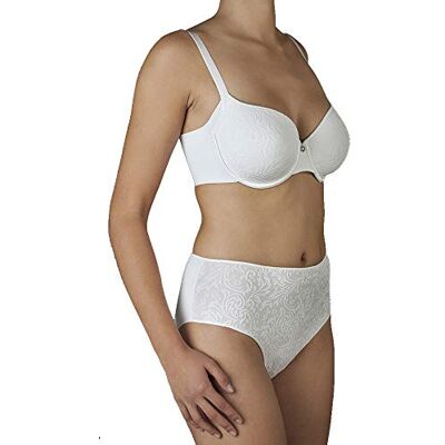 Blanco Selene Damski biustonosz Morella bez wyściółki z fiszbinami Blanco Selene Damski biustonosz Morella bez wyściółki z fiszbinami