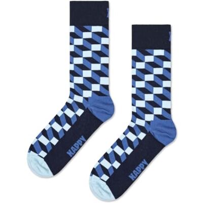FIO01-6050 Happy Socks kolorowe i zabawne skarpetki Filled Optic Sock Rozmiar 36-40 FIO01-6050 Happy Socks kolorowe i zabawne skarpetki Filled Optic Sock Rozmiar 36-40