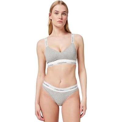LV00QF8522P7AXL Calvin Klein Damskie majtki brazylijskie z paskiem z logo LV00QF8522P7AXL Calvin Klein Damskie majtki brazylijskie z paskiem z logo