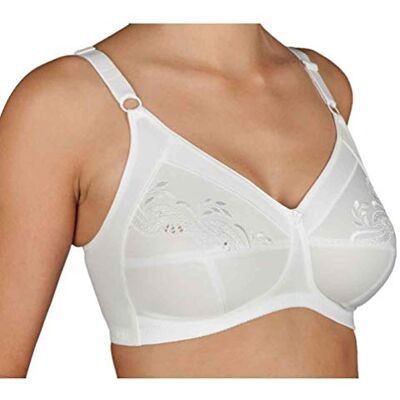 Blanco Selene Biustonosz bez fiszbin Bárbara, biały, 90B Blanco Selene Biustonosz bez fiszbin Bárbara, biały, 90B