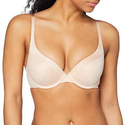 10205991 Triumph Body Make-up Soft Touch Whp miseczki biustonosz z fiszbinami Kobiety , Neutralny beż. , 65F 10205991 Triumph Body Make-up Soft Touch Whp miseczki biustonosz z fiszbinami Kobiety , Neutralny beż. , 65F