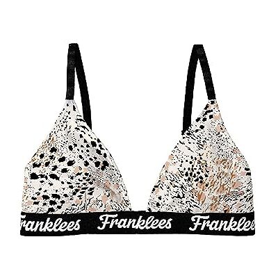 FLTRBCWKL Franklees Damski trójkątny biustonosz typu bralette Martini, Wybieg, L FLTRBCWKL Franklees Damski trójkątny biustonosz typu bralette Martini, Wybieg, L