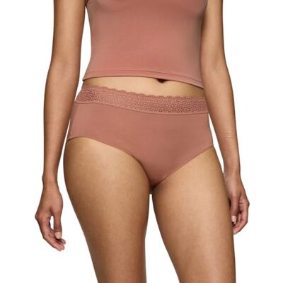 10214399 Triumph Feel of Modal Midi bielizna damska, Dusty Cedar, XS 10214399 Triumph Feel of Modal Midi bielizna damska, Dusty Cedar, XS