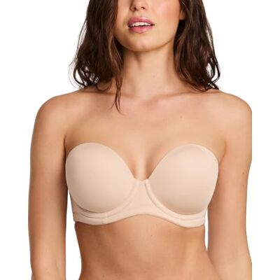 854119-NN Wacoal Biustonosz typu „full coverage” Kobiety Red Carpet Lightly Padded Full Coverage Underwire Strapless Bra, 854119 (1 w zestawie) 854119-NN Wacoal Biustonosz typu „full coverage” Kobiety Red Carpet Lightly Padded Full Coverage Underwire Strapless Bra, 854119 (1 w zestawie)