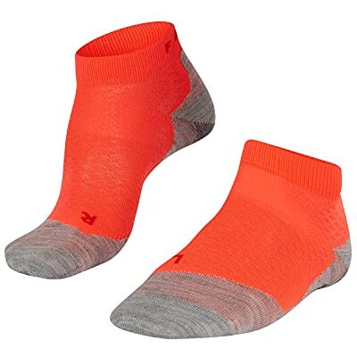 16730 FALKE Kobiety Skarpety do biegania RU5 Race Short W Sso materiał funkcyjny przeciw pęcherzom 1 Para, Czerwony Neon Red 8584, 39-40 16730 FALKE Kobiety Skarpety do biegania RU5 Race Short W Sso materiał funkcyjny przeciw pęcherzom 1 Para, Czerwony Neon Red 8584, 39-40