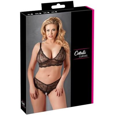 COTTELLI Collection Plus Biustonosz 2XL i stringi G COTTELLI Collection Plus Biustonosz 2XL i stringi G