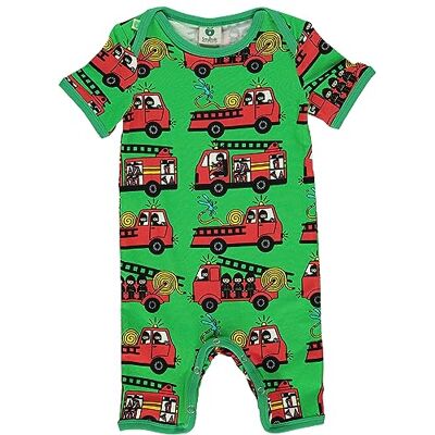 232-4010 Småfolk Baby Boys Summer Body Suit with.Firetrucks kostium dla niemowląt i maluchów, zielony, 62, zielony, 62 232-4010 Småfolk Baby Boys Summer Body Suit with.Firetrucks kostium dla niemowląt i maluchów, zielony, 62, zielony, 62