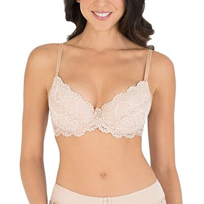 85046M-255-32C Smart & Sexy Damski Smart and Sexy Women's Signature Lace Underwire Bra BH, In The Buff, 70C 85046M-255-32C Smart & Sexy Damski Smart and Sexy Women's Signature Lace Underwire Bra BH, In The Buff, 70C