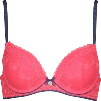 Francesca push up bra / 1387901676 Tommy Hilfiger Biustonosz damski (Push-up), Francesca Push up bra/1387901676, Czerwony (610 Claret Red), 75B Francesca push up bra / 1387901676 Tommy Hilfiger Biustonosz damski (Push-up), Francesca Push up bra/1387901676, Czerwony (610 Claret Red), 75B
