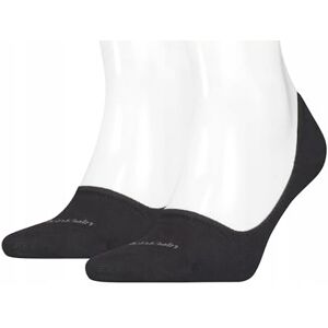 701218708 Calvin Klein męskie buty z bawełny męskie bez pokazu skarpetki, 2 opakowanie Footie, czarny, 39 701218708 Calvin Klein męskie buty z bawełny męskie bez pokazu skarpetki, 2 opakowanie Footie, czarny, 39