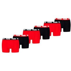 NEW-187100 PUMA Męska bielizna męska Everyday Basic Boxers (2 sztuki), Red/Black New, L NEW-187100 PUMA Męska bielizna męska Everyday Basic Boxers (2 sztuki), Red/Black New, L