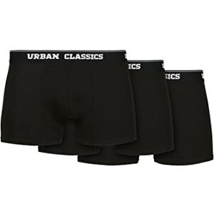 TB3838 Urban Classics Organic Boxer bokserki męskie, zestaw 3 sztuk, wielokolorowe, Czarny+czarny+czarny, 5XL TB3838 Urban Classics Organic Boxer bokserki męskie, zestaw 3 sztuk, wielokolorowe, Czarny+czarny+czarny, 5XL