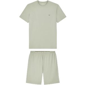 EM000648 EMPORIO ARMANI Męska miękka koszulka modalna+szorty piżama szara M EM000648 EMPORIO ARMANI Męska miękka koszulka modalna+szorty piżama szara M