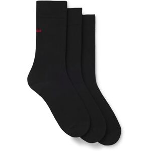 50493253 HUGO Męskie skarpety 3P RS Uni CC Regular_Socks, Black1, 39-42, czarny (Black1), 39-42 50493253 HUGO Męskie skarpety 3P RS Uni CC Regular_Socks, Black1, 39-42, czarny (Black1), 39-42