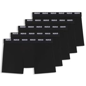 50493840 HUGO Męskie bokserki pięciopak, Czarny 1, XXL 50493840 HUGO Męskie bokserki pięciopak, Czarny 1, XXL