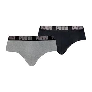 521030001 PUMA List męski (2 sztuki), Dark Grey Melange/Black, S 521030001 PUMA List męski (2 sztuki), Dark Grey Melange/Black, S