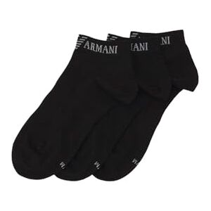 300048 Emporio Armani Skarpety męskie SOCKS CASUAL COTTON 3-PACK INSIDE SOCKS, CZARNY/CZARNY/CZARNY, Large-X-Large 300048 Emporio Armani Skarpety męskie SOCKS CASUAL COTTON 3-PACK INSIDE SOCKS, CZARNY/CZARNY/CZARNY, Large-X-Large