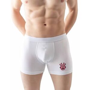 Green Fish Bokserki Briefs Mężczyźni, biały, L Green Fish Bokserki Briefs Mężczyźni, biały, L