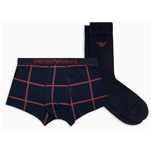 EM000620 EMPORIO ARMANI Zestaw upominkowy męskie + skarpetki, niebieski, L, NIEBIESKI, L EM000620 EMPORIO ARMANI Zestaw upominkowy męskie + skarpetki, niebieski, L, NIEBIESKI, L
