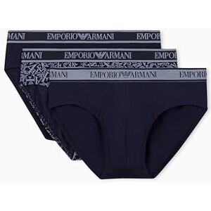 EM000369 EMPORIO ARMANI Męskie majtki CORE Logoband, 3-pak, niebieskie, XXL, NIEBIESKI, XXL EM000369 EMPORIO ARMANI Męskie majtki CORE Logoband, 3-pak, niebieskie, XXL, NIEBIESKI, XXL