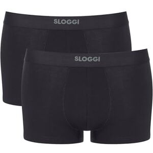 10222379 Sloggi Men Ever Ease Hipster 2P Black, czarny, S 10222379 Sloggi Men Ever Ease Hipster 2P Black, czarny, S