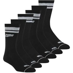 P116387-008 PUMA Crew Socks Crew Socks męskie, 6 par, czarny/szary, 10-13 P116387-008 PUMA Crew Socks Crew Socks męskie, 6 par, czarny/szary, 10-13