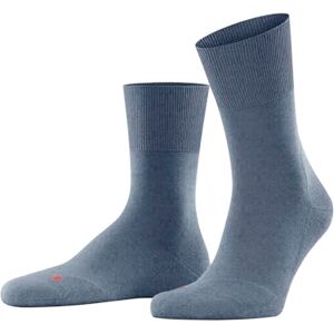 16605 FALKE Uniseks Skarpety Run U So bawełna materiał funkcyjny jednokolorowe 1 Para, Niebieski Light Denim 6660, 49-50 16605 FALKE Uniseks Skarpety Run U So bawełna materiał funkcyjny jednokolorowe 1 Para, Niebieski Light Denim 6660, 49-50