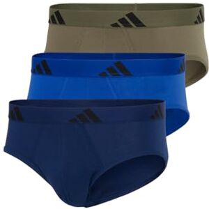 4AM001 adidas Męskie slipy 3-pak (3PK) -Active Flex Cotton bielizna, różne rozmiary_, S, Assorted_, S 4AM001 adidas Męskie slipy 3-pak (3PK) -Active Flex Cotton bielizna, różne rozmiary_, S, Assorted_, S