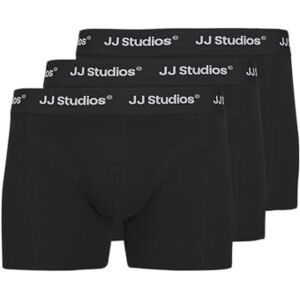 12280164-4788304 JACK & JONES Męskie bokserki Jacsoho Solid Trunks 3 Pack Noos, Black, X_L (3 sztuki), czarny, x_l 12280164-4788304 JACK & JONES Męskie bokserki Jacsoho Solid Trunks 3 Pack Noos, Black, X_L (3 sztuki), czarny, x_l