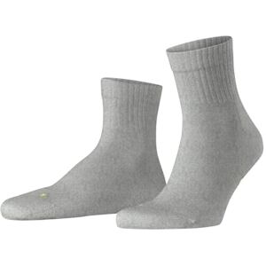 16624 FALKE Uniseks Skarpety Run U SSO bawełna materiał funkcyjny jednokolorowe 1 Para, Szary (Light Grey 3400) prążkowany ściągacz, 42-43 16624 FALKE Uniseks Skarpety Run U SSO bawełna materiał funkcyjny jednokolorowe 1 Para, Szary (Light Grey 3400) prążkowany ściągacz, 42-43