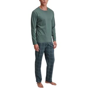 46382 CALIDA Relax Streamline piżama męska, długa, ze 100% bawełny, Dark Glen, 52-54 46382 CALIDA Relax Streamline piżama męska, długa, ze 100% bawełny, Dark Glen, 52-54