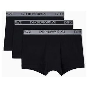 EM000259 EMPORIO ARMANI Męskie bokserki CORE Logoband, 3-pak, czarne, S, Czarny, S EM000259 EMPORIO ARMANI Męskie bokserki CORE Logoband, 3-pak, czarne, S, Czarny, S
