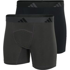 4AM005 adidas Męska bielizna Bosershorts 2 pary bokserek (2 szt.) -Active Flex Cotton Ergonomic Boxer Assorted_, S, Assorted_, S 4AM005 adidas Męska bielizna Bosershorts 2 pary bokserek (2 szt.) -Active Flex Cotton Ergonomic Boxer Assorted_, S, Assorted_, S