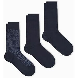 EM000554 EMPORIO ARMANI MĘSKIE PREZENTY 3-PAKIET SKARPETKI KRÓTKIE NIE, NIEBIESKI, Rozmiar uniwersalny EM000554 EMPORIO ARMANI MĘSKIE PREZENTY 3-PAKIET SKARPETKI KRÓTKIE NIE, NIEBIESKI, Rozmiar uniwersalny