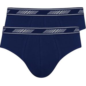 827753 Nur Der 2-pak 3D Flex Slip z oddychającej bawełny, swoboda ruchów, męskie majtki, morski, XXL 827753 Nur Der 2-pak 3D Flex Slip z oddychającej bawełny, swoboda ruchów, męskie majtki, morski, XXL