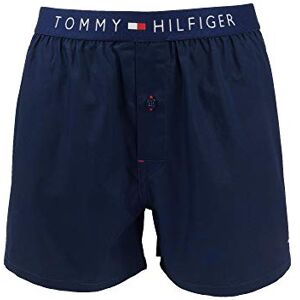 1U87905489-416 Tommy Hilfiger Ikona męskich bawełnianych bokserek, Niebieski (granatowa marynarka), S 1U87905489-416 Tommy Hilfiger Ikona męskich bawełnianych bokserek, Niebieski (granatowa marynarka), S