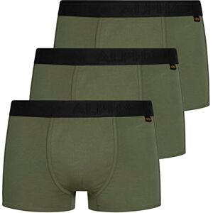 118925-257 Alpha Industries AI Tape Underwear 3 Pack Bielizna dla mężczyzn Dark Green 118925-257 Alpha Industries AI Tape Underwear 3 Pack Bielizna dla mężczyzn Dark Green