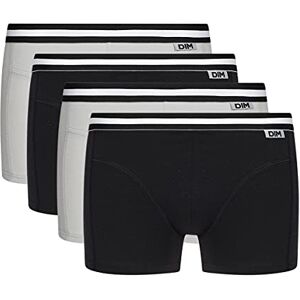6578 Dim Sous-vetement Homme Bokserki męskie niskie koszty ECODIM Coton Stretch x4 majtki, wielokolorowe, 9 6578 Dim Sous-vetement Homme Bokserki męskie niskie koszty ECODIM Coton Stretch x4 majtki, wielokolorowe, 9