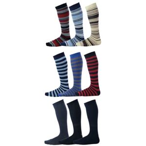 0850044376018 Pierre Henry Socks Męskie skarpety do sukienki nad łydkę (9 sztuk), Gotowe do pracy biznes, 38-44 0850044376018 Pierre Henry Socks Męskie skarpety do sukienki nad łydkę (9 sztuk), Gotowe do pracy biznes, 38-44