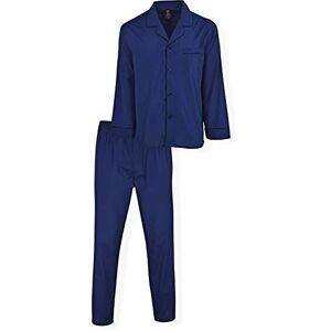 91005 Hanes Męska piżama , granatowa, 5XL 91005 Hanes Męska piżama , granatowa, 5XL